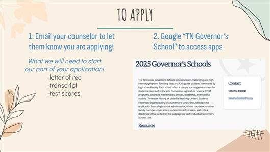 TO APPLY