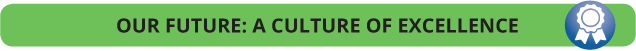 Culture of Excellence Culture of Excellence