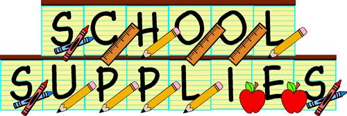 School supplies 