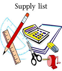 Supply List  