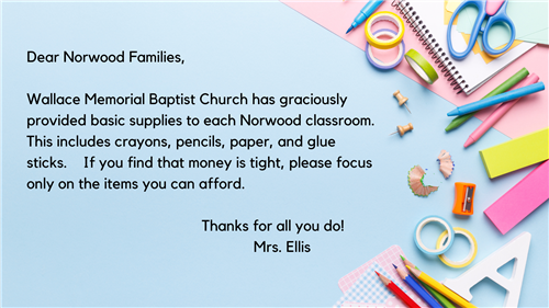 Message to Families