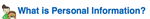 What is Personal Info? 