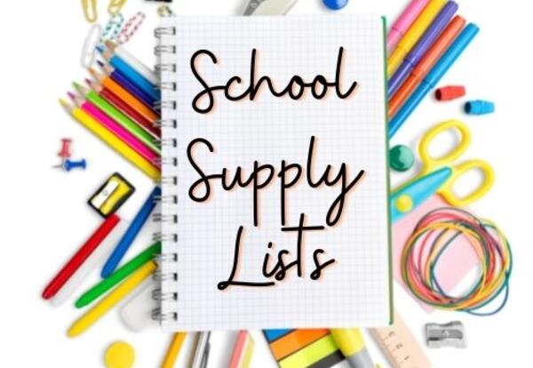  Classroom supply list 25/26