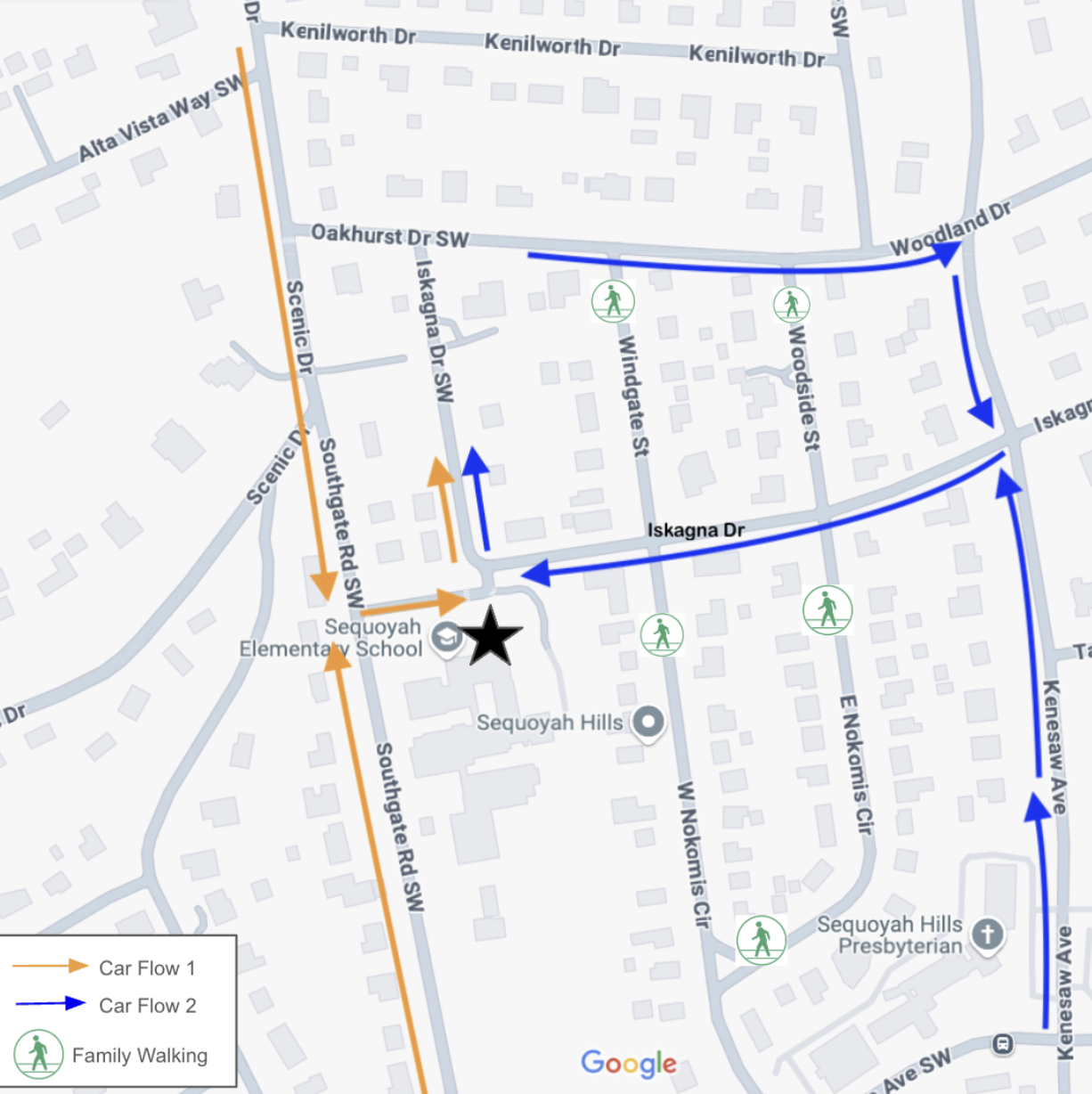  SES Traffic Map