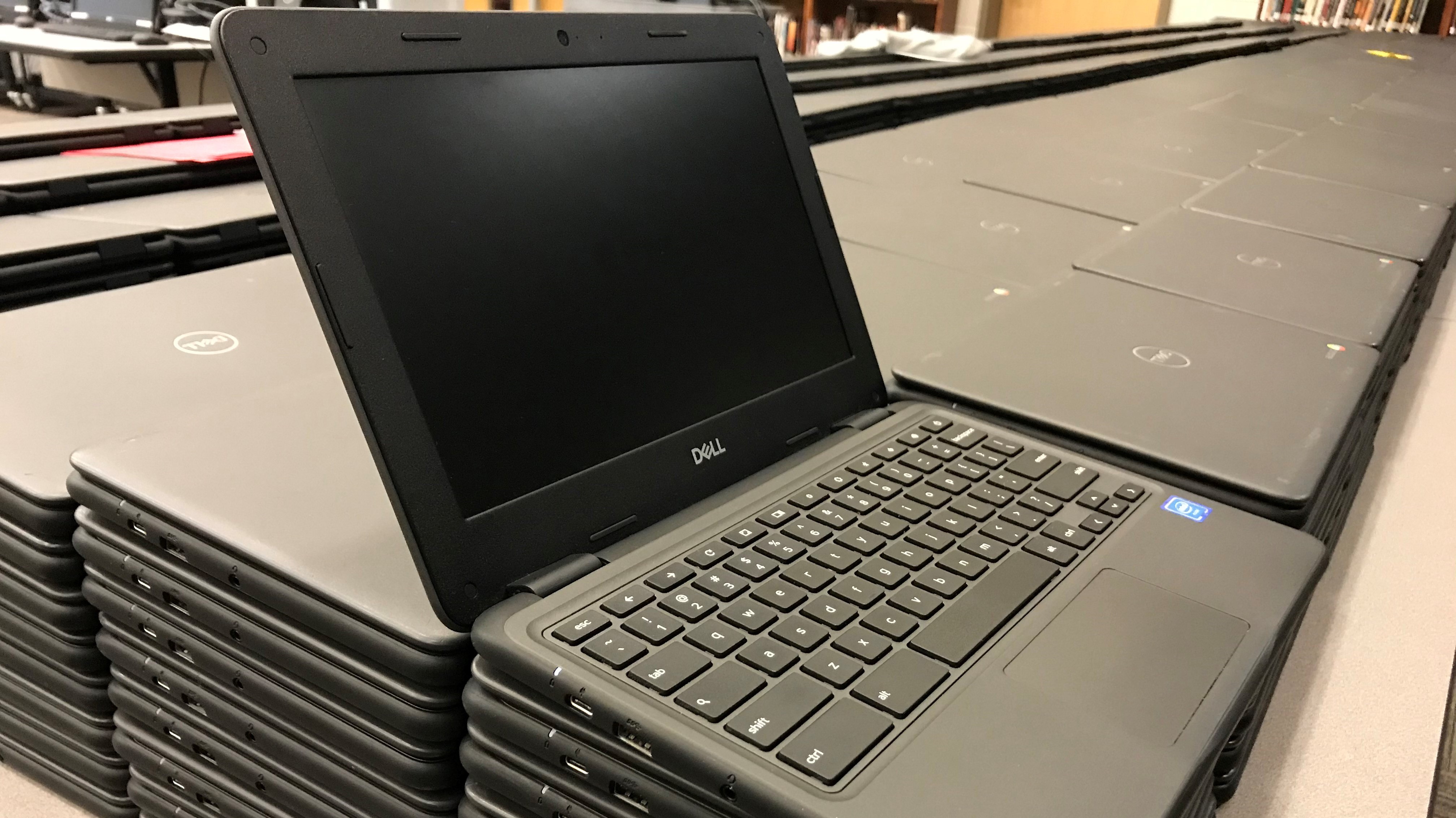 K-12 Students will continue to use Chromebooks in 2021-22.. K-12 Students will continue to use Chromebooks in 2021-22.