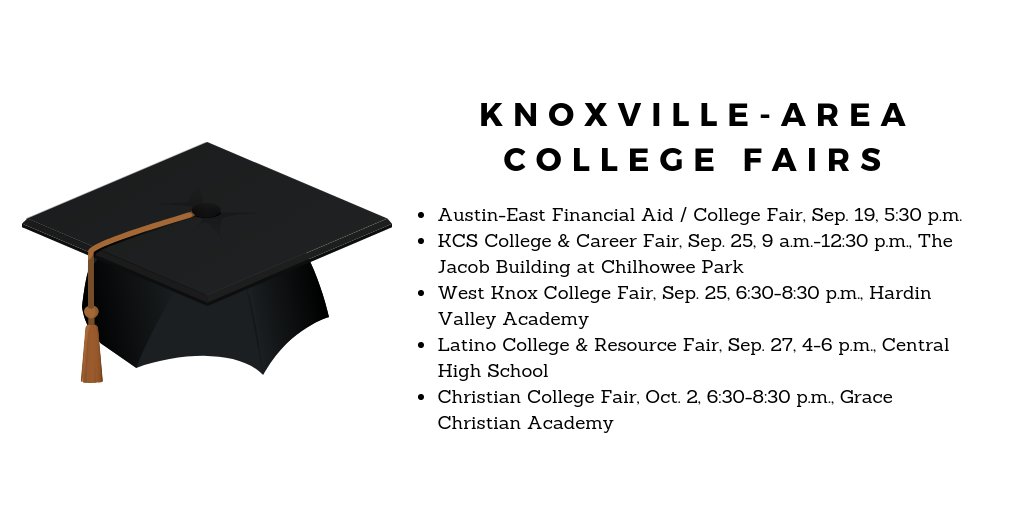 College Fair Schedule. 