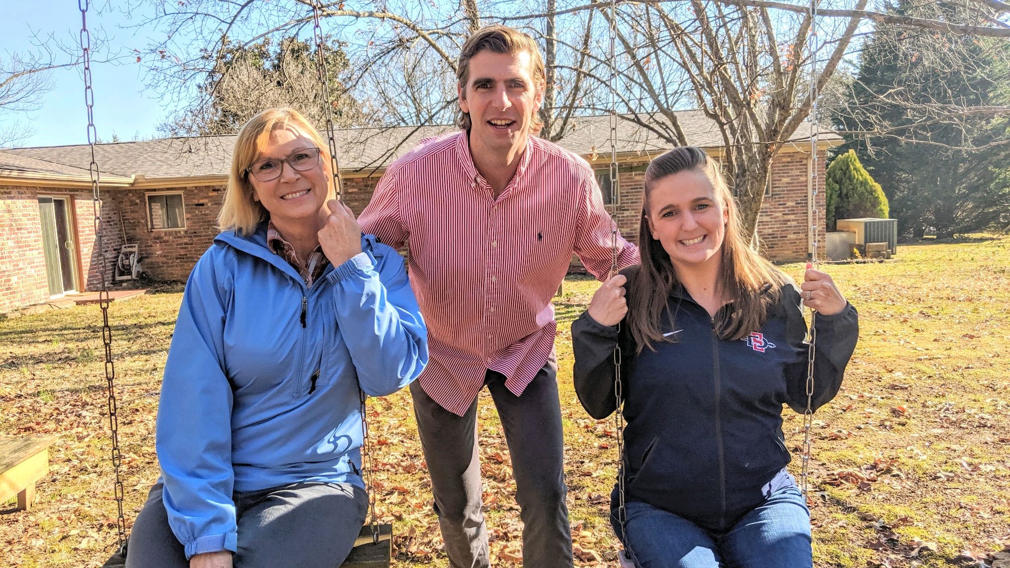 Cynthia Lynn (left) is a teacher at Gibbs High School. Her son, Nathan Lynn, is assistant principal at Halls Elementary and her daughter, Julia Loy, is a health science teacher at South-Doyle High School. 