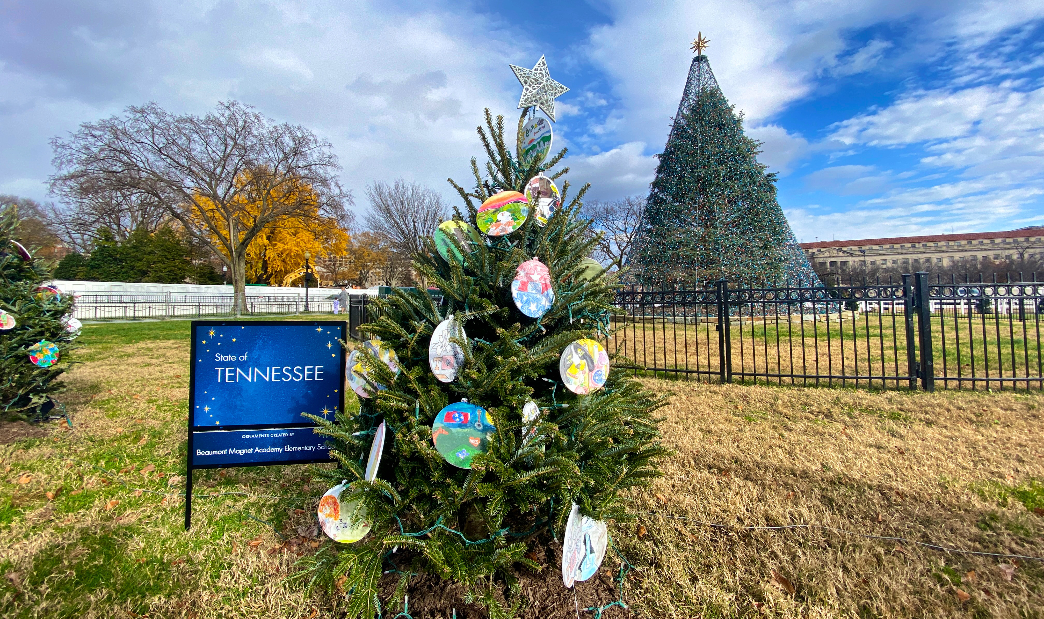 Ornaments created by Beaumont Magnet Academy Students are being featured in a National Park Service display. Ornaments created by Beaumont Magnet Academy Students are being featured in a National Park Service display.