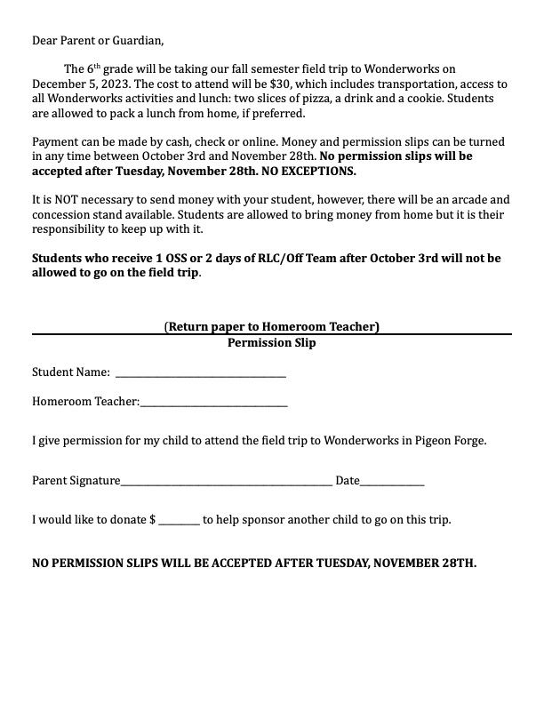  Click to download information and permission form