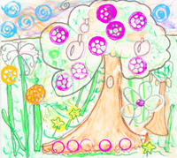 Sky Hamilton - Farragut Primary School - Magical Garden
