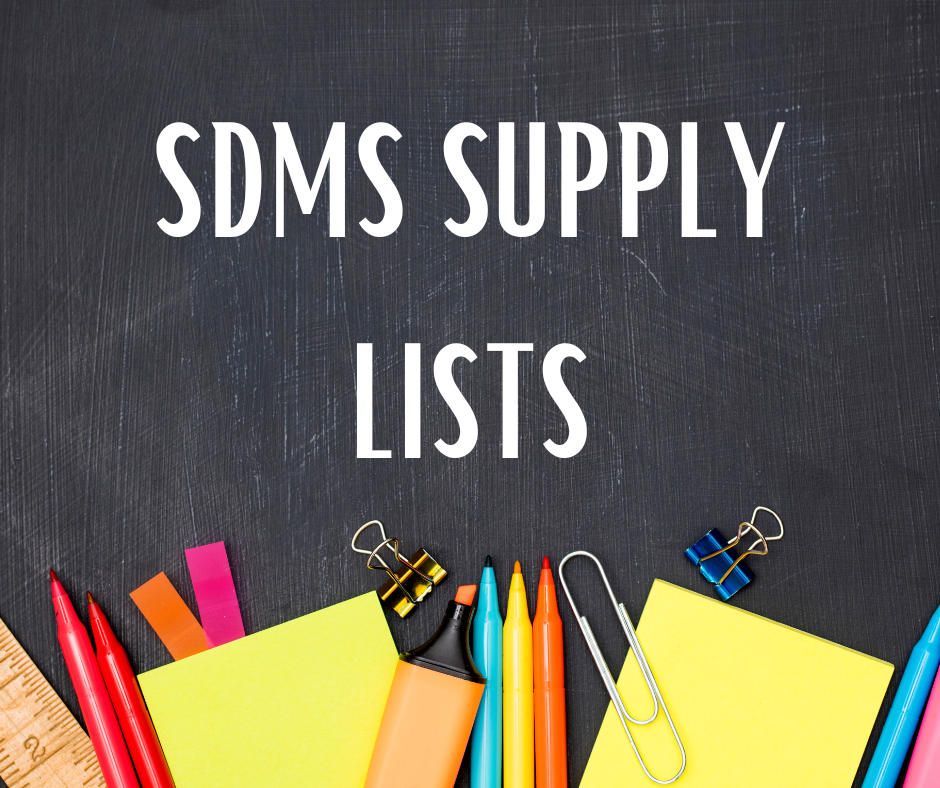  SDMS Supply Lists