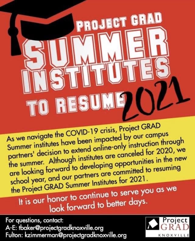 Project Grad Summer Institute 
