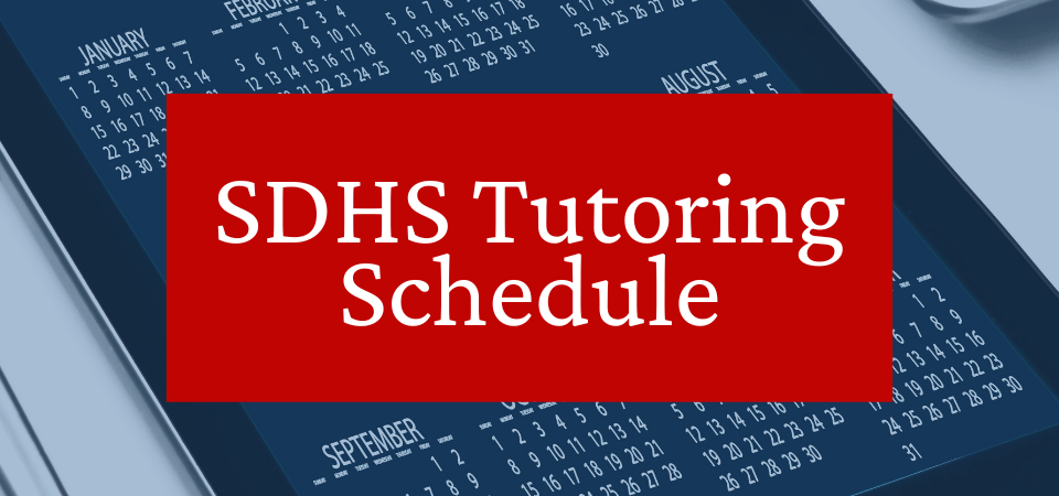  Tutoring Schedule
