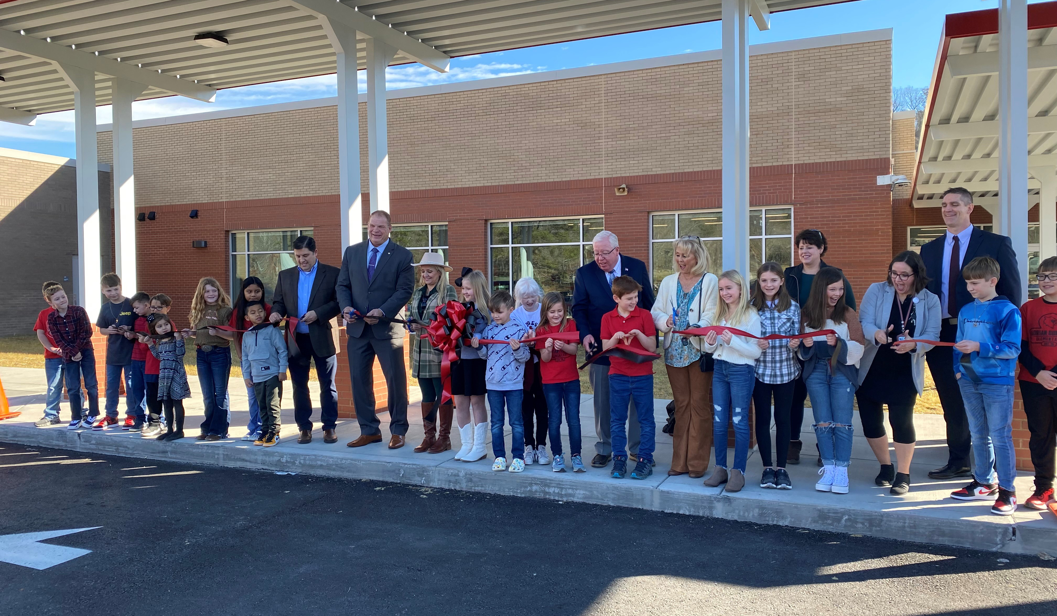 District Celebrates Ribbon-Cutting For New Adrian Burnett Elementary