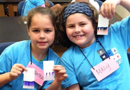 Girls at STEM Camp Girls at STEM Camp